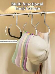 10pcs-Hat Storage Rack,Belt Holder Organizer Rack, Wardrobe Accessory Storage Organizer Fits Belts, Ties, Scarves, Camisole, Hats, Bras, Shoes,Handbag Dress Pants Shoes Jeans Boots Skirt