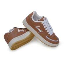 Unisex Slim Tennis Shoes Gym Walking Exercise Light Soft Comfortable Promotion - Rust Brown - View 2
