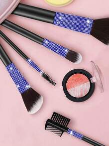 1 码皇家蓝色自粘式水钻丝带水晶钻石闪亮丝带 DIY 装饰贴纸，带 2 毫米水钻，适用于 DIY 工艺品、婚礼派对装饰、汽车电话装饰、电脑水瓶化妆架装饰 - 1碼皇家藍 - 查看 6