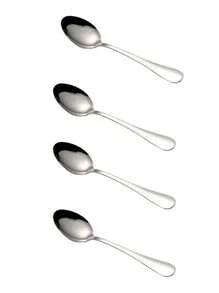 8/4 piezas Cuchara de café de mango largo, Cuchara de té helado de acero inoxidable, Cuchara de helado, Cuchara para revolver, Cuchara para postre, Cuchara de café, Cuchara de helado, Cuchara para mezclar, Hotel, Restaurante, Cuchara de mermelada pública, Vajilla Útiles escolares, Vuelta al cole, Regalos para el Día de la Madre y el Día del Padre