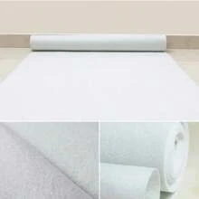 1 pièce Tapis blanc de cérémonie de mariage, tapis rouge classique pour fête de vacances, sans plumes, parfait pour la décoration de Noël, Halloween, Thanksgiving, Nouvel An, Saint-Valentin - Tapis d'allée cérémoniel multifonctionnel - Blanc - Voir 8
