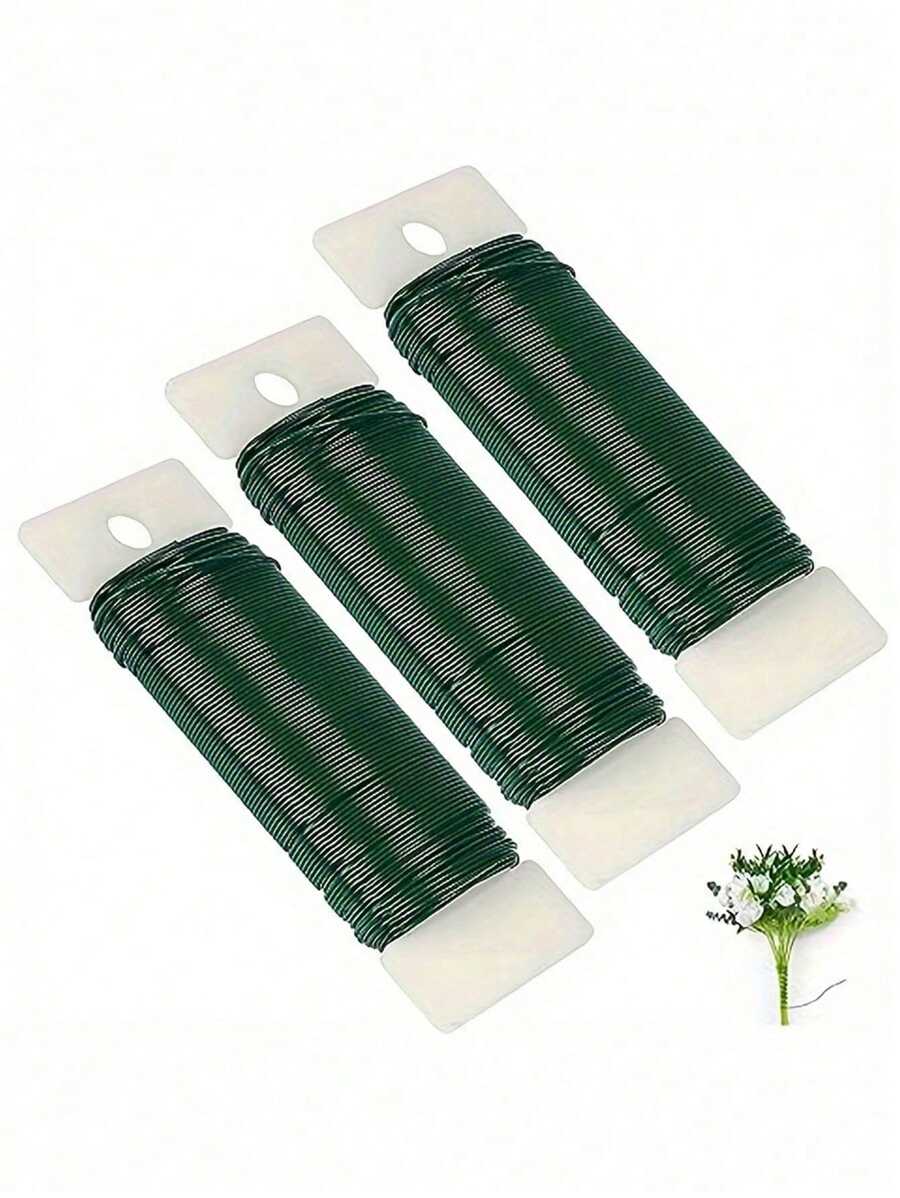 1 dây hoa xanh lá cây rực rỡ - Dẻo, dây chèo mềm số 22 Dây hoa xanh lá cây, Phụ kiện thân dây làm bằng tay, Vật liệu hoa tự làm, Dành cho đồ thủ công tự làm, Cây vòng hoa Giáng sinh, Vòng hoa và sắp xếp hoa và Sản xuất thủ công mỹ nghệ khác - Nhiều màu - Xem 1
