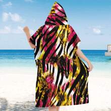 Beach Changing Robe, Adult Hooded Beach Towel Changing Robe For Showering, Surfing, Swimming, Beach Wrap Mother's Day Flowers, Personalized Gifts For Mom, Last Minute Gifts, Mother's Day Ideas, Mothering Sunday Gifts, Handmade Cards For Mum, Best Mother's Day Gifts Under $50 Summer, Holiday