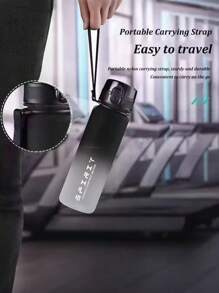 Ombre Sports Water Bottle, Portable Leak-Proof Flip Cap Drink Cup, Suitable For Workout, Fitness, Travel
