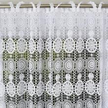 Elegant geborduurd deurgordijn – privacy blokkerend, ademend, zacht licht filterend, Boho Chic decoratieve raamvolant, keukenverdeler, ideaal voor woonkamer, slaapkamer, keuken, ruimteverdeler, 1 stuk (verkrijgbaar in 300*120cm en meer maten)