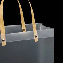 Frosted Tote Bag PVC Waterproof Transparent - Companion Gift Candy Bag