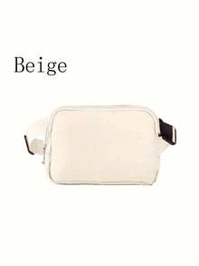 1pc/2pcs Solid Color Multi Functional Cross Body Chest Bag, Fanny Pack Pouch,Everywhere Belt Bag With Adjustable Strap, Small Waist Pouch Bag,For Workout Running Travelling Hiking - Multicolor - View 18