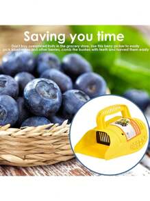 Portable Blueberry Picker - Battery-Free Fruit & Berry Harvester For Orchard And Garden - Multicolor - View 7