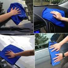 10/20/50 Pcs Soft Microfiber Car Cleaning Cloths, Exterior Automotive Detailing Rags, Car, Home, Kitchen And Bathroom Cleaning Cloths, Car Cleaning Supplies