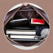 Men's Professional Shiny Leather Messenger Bag, Suitable For Business Travel, Men's Fashion Black Synthetic Leather Crossbody Bag - Adjustable Strap, Multi-Compartment Business Casual Shoulder Bag With Embossed Dinosaur Logo, Suitable For Office Use, Multi-Function Messenger Bag | Men's Fashion Accessory | Metal Zipper Trim Mini Bag Small Bag Purse Small Bag For Men Retro Bag Body Bag For Men Side Bag