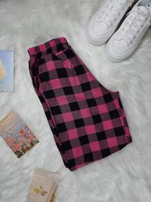 Women Pants - Hot Pink - View 3