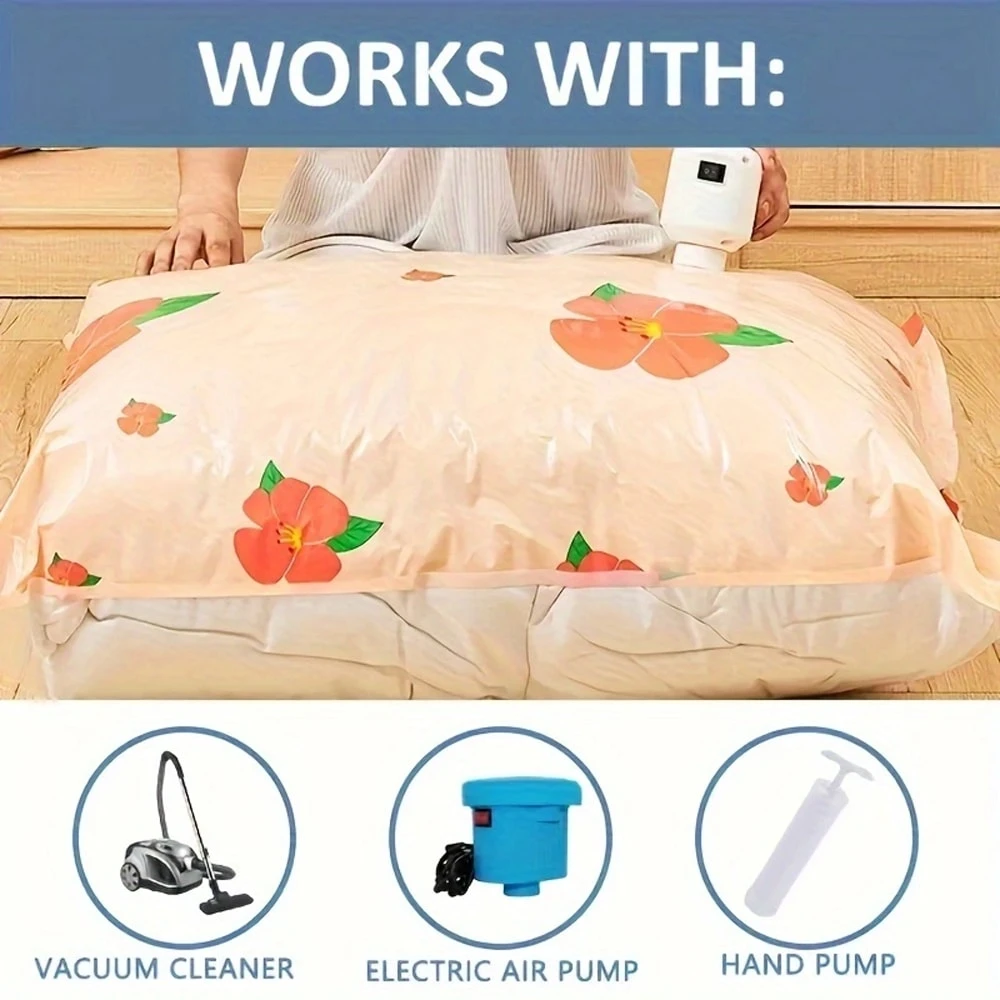 Vacuum Storage Bag, Large Vacuum Sealed Bag, Can Hold Clothes, Quilts ...