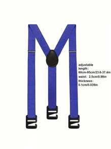 1pc Men's Invisible Suspenders , Adjustable Elastic,Hiking Strap, Sporty, Stretch Polyester For Outdoor Wear,Suitable For Men's Outdoor Hiking In Winter,Perfect For Bikers & Snowboarding, One Size Fits Most ,Ideal Choice For Gifts