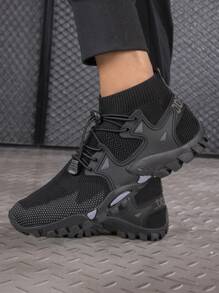 Nuevos zapatos de ciclismo para hombres 2025, zapatillas deportivas ligeras y transpirables para ciclismo casual, zapatos para bicicleta de montaña, zapatos para trekking, zapatos con suela gruesa para fitness, adecuados para caminadora, tallas extra grandes 45/46/47