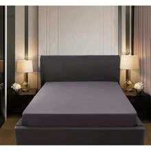 Luxurious And Breathable Bedding Set, Consisting Of 1 Flat Sheet, 1 Soft Bed Sheet And 1/2 Pillowcases - Ultra-Soft Cotton That Is Wrinkle-Resistant, Hypoallergenic And Easy To Care For. - Màu xám đen - Xem 8