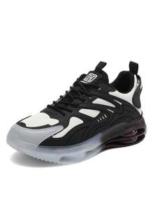Men's Thick Sole Breathable Running Casual Sneakers, Suitable For Teens, Casual Or Outdoor Athletics, Vacation Travel, Graduation Gifts, Or Birthday Dress Accessories, All Season