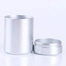 Mini Metal Box, Stainless Steel Tea Can, Small Travel Portable Container, Sugar Coffee Can, Organizer, Protein Container, Vase