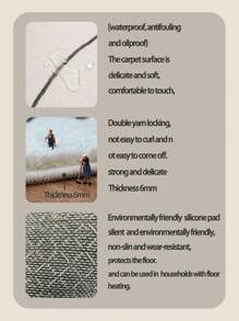 Carpets Are Washable And Suitable For Living Rooms, Bedrooms, Kitchens, Courtyards, Home Decoration Rugs, And Entrance Mats