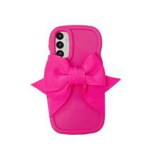 1 件千禧蝴蝶结 + 可调节手链多巴胺马卡龙波浪手机壳,兼容 16/Redmi Note 11 4G/Galaxy A55/Infinix Note 30/ Moto E30 防水防震防摔防刮 - 玫紅 - 查看 7