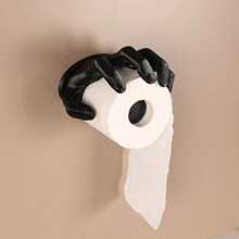 Gothic Style Toilet Paper Holder, Funny Decorative Accessory, No-Drill, Self-Adhesive, Easy Bathroom Installation, Long-Lasting, Non-Corrosive, Providing A Clean And Hygienic Bathroom Experience Home Bathroom Decor Bathroom Organizer Fall Decor Back To School