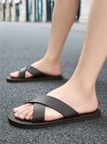 Men's Lightweight Spring Autumn Casual Sandals, Beach Slippers, Home Slippers