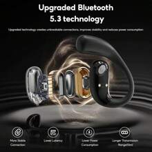 Ksluxirt Real-Time AI Translation Wireless Earbuds, 3-In-1 Real-Time Language Translation Earbuds, Support 150 Languages, Fast Response, Wireless Translation Earbuds, Artificial Intelligence Translation Earbuds - màu đen - Xem 3