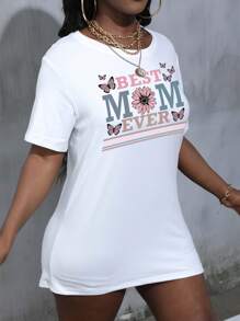 Happy Mother's Day Short Sleeve, Best Mom Tops, Gifts For Mom, Mother's Day T-Shirt - White - View 4