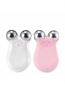 Portable Mini Home Facial Toning Device Handheld Microcurrent Anti-Aging Face Massager For Eye Wrinkle Removal