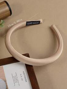 1/3/4 Stücke elegante Satin-Stirnbänder in Unifarben, geeignet für Partys, Abendgarderobe, Zusammenkünfte, Haarreif für Frauen, Diademe