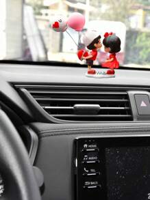 Decoración de coche para pareja adorable, regalo encantador para él/ella, accesorios de coche para la primera cita