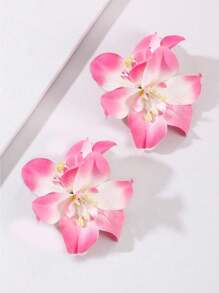 2 件套女士逼真花朵发夹，优雅精致侧发装饰，适合海滩旅行摄影道具配件，日常佩戴发夹爪夹发夹发夹 - 2個賣 - 查看 6