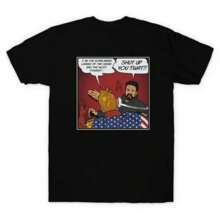 Billy Butcher Hit The Seven Homelander  The Boys Diabolical Black T Shirt - 黑色 - 查看 1