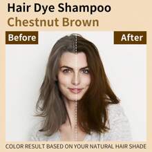 Semi-Permanent Vibrant Hair Color Dye Shampoo, Natural 3 In 1 Hair Color Shampoo,Lasts 3-4 Weeks, Shampoo Champu Para Canas Mujer, Gifts For Parents,500 ML