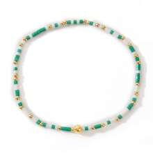 1 pièce Bracelet boho d'été à perles avec un design inspiré de l'océan et de la plage, convient aux hommes et aux femmes