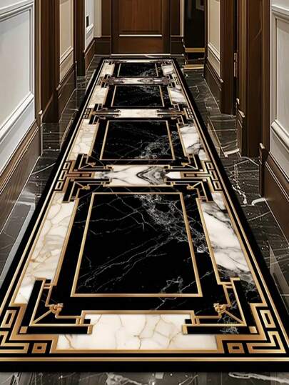 1 st. vintage exklusiv matta, vardagsrums-/sovrumssoffa/soffbordsmatta, hem-/sovrumsmatta med plyschtryck, trappa/hallmatta, korridormatta, plyschigt hudvänligt material, vardagsrumsmatta, lång matta, dekorativ matta, matta, sovrumsinredning, heminredning, rumsinredning, utomhusmatta, trädgårdsmatta, lurvig matta, höst-/vintermatta, tjock/plyschig