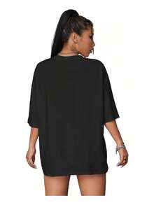 Playeras Negra Mujer - Negro - Ver 5