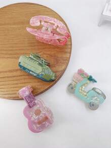 1 件优雅醋酸纤维发夹，适合日常佩戴，爪夹，发夹，发夹，发夹，发夹，接发夹，秋冬发饰，适合女士度假装扮