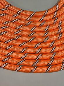 Extended Reflective Nylon Rope Dog Leash With Safety Lock Clip, Variety Of Length Options, Multiple Colors, Heavy Duty & Reliable