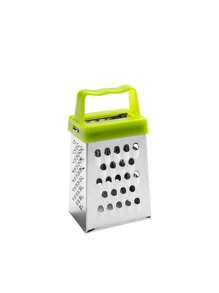 1pc Mini Garlic Grater, Stainless Steel Cheese Ginger Vegetable Spices Small Grater For Kitchen,Stainless Steel Mini Cheese Grater,Creative Small Box Graters For Kitchen Slicer, Cheese, Potato, Squash, Zucchini, Carrots, Lemons And Cucumbers,Ginger, Vegetable,Stainless Steel Four-Sided Planer,Multi-Function Vegetable Grater,Mini Cheese Grater, Professional Box Grater, Stainless Steel With 4 Sides,Kitchen Gadgets