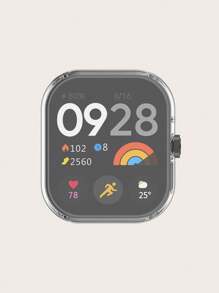 1pc Solid Color Electroplated TPU Full Body Shockproof Anti-Scratch Protective Case Compatible With Redmi Watch 4 - Redmi Watch 4 - View 6