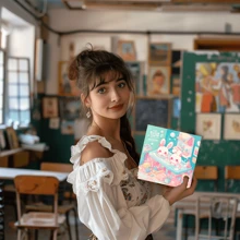 25 pagine di premium spesso libro da colorare di cartoni animati con ricche illustrazioni, taccuino d'arte con illustrazioni su un solo lato, adatto per adulti e adolescenti, ideale per il rilassamento e la creatività, regalo ideale per Ognissanti, Ringraziamento, Natale e altre feste
