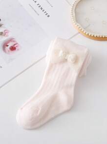 2pcs/Set Girls Tights, Lightweight Spring/Summer Infant Leggings, Mesh Toddler Stirrup Tights, Childrenswear