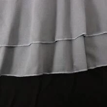 Bộ 2 món cho bé gái theo đạo Hồi dài tay, váy xếp nếp nhiều màu + khăn trùm đầu - màu đen - Xem 9