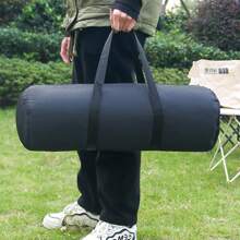1pc Outdoor Gear Storage Bag, Waterproof Folding Table & Chair, Sleeping Bag, Tent, Picnic Mat, Awning, Zipper Pack - Black - View 3