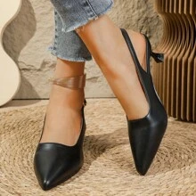 2025 neue modische, elegante und vielseitige Damen Hochhackenschuhe mit spitzer Zehenpartie