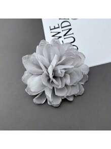 1pc10cm Light Luxury Gothic Bold Shoulder Large Floral Brooch 3D One-Piece Suit Dress For Women's Gala Dinner" Dress Accessories Pin For Clothes Bag Charm