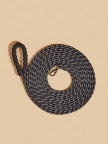 Extra Long Reflective Nylon Leash With Safety Lock Clip, Heavy Duty Design, Multiple Length & Color Options