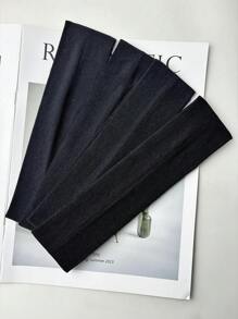 4pcs 3pcs Simple Yoga Headband Pack Casual Gym Daily Use Sweat Absorbent Running Headband Fitness Elastic Fabric Sweatband Headband Hair Band Sweat-Absortion - Multicolor - View 15