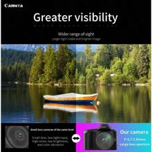 4K Photography Camera, Digital Camera, Cameras For Photography, Vlog Camera, Optional Macro Lens/ Fill Light, 32GB SD Card, 3000mAh Battery, Front And Rear Cameras - 相機+可裝補光燈+32GB記憶卡 - 查看 7