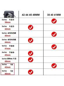 1pc Women's And Men's AppleWatch Band Replaceable Strap Wristband, Stainless Steel Adjustable Quick Release Waterproof Breathable Bracelet Compatible With Apple Watch Strap 38mm 40mm 41mm 42mm 44mm 45mm 49mm 46mm S10, Fashionable Casual Sport Bracelet Compatible With Apple Watch Bands Ultra 9 8 7 6 5 4 3 2 1 SE Smartwatch Accessories For Daily,Party,Summer Back To School Perfect Gift For Mother, Father, Lover, Student